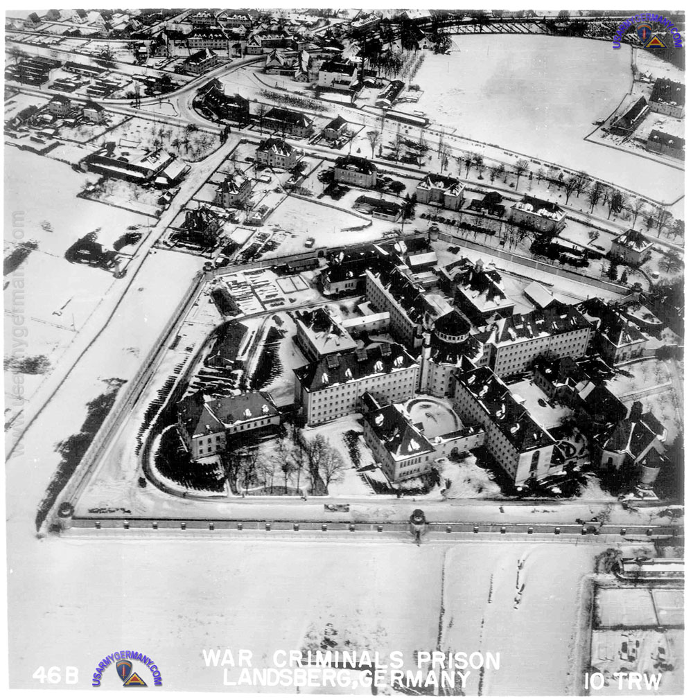 USAREUR Aerial Photos Landsberg 1950